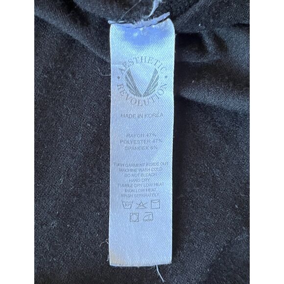 ASRV Black Basketball Gym Running Tank Top Shirt      Mens Size Medium - Picture 4 of 7